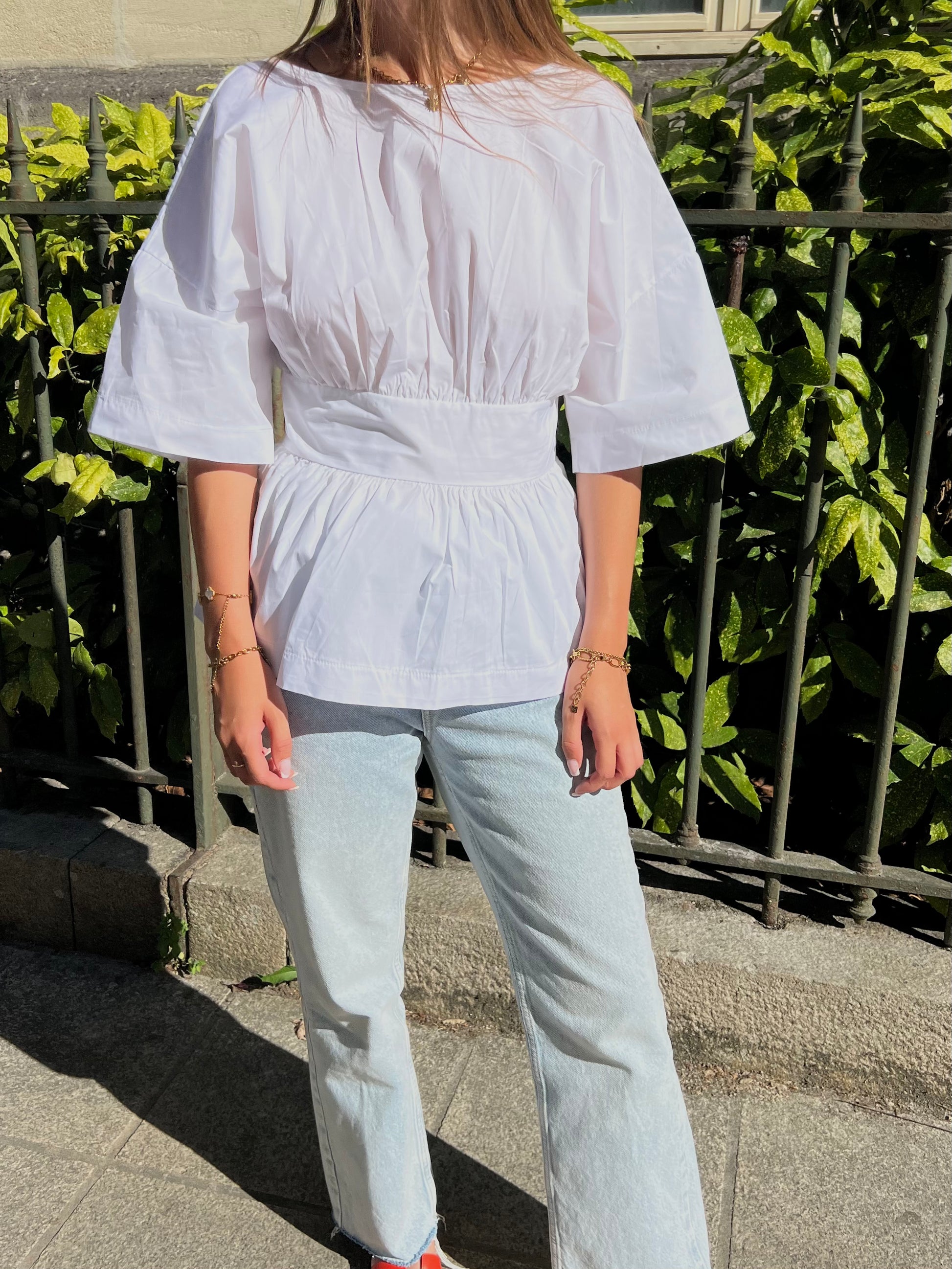 Blouse Maria blanche