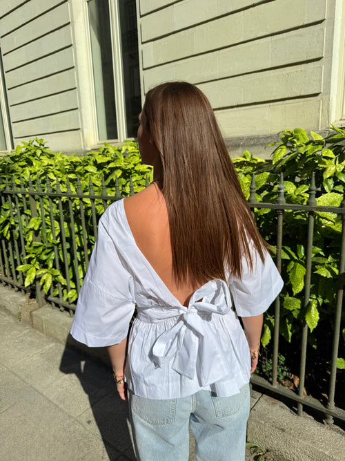 Blouse Maria blanche