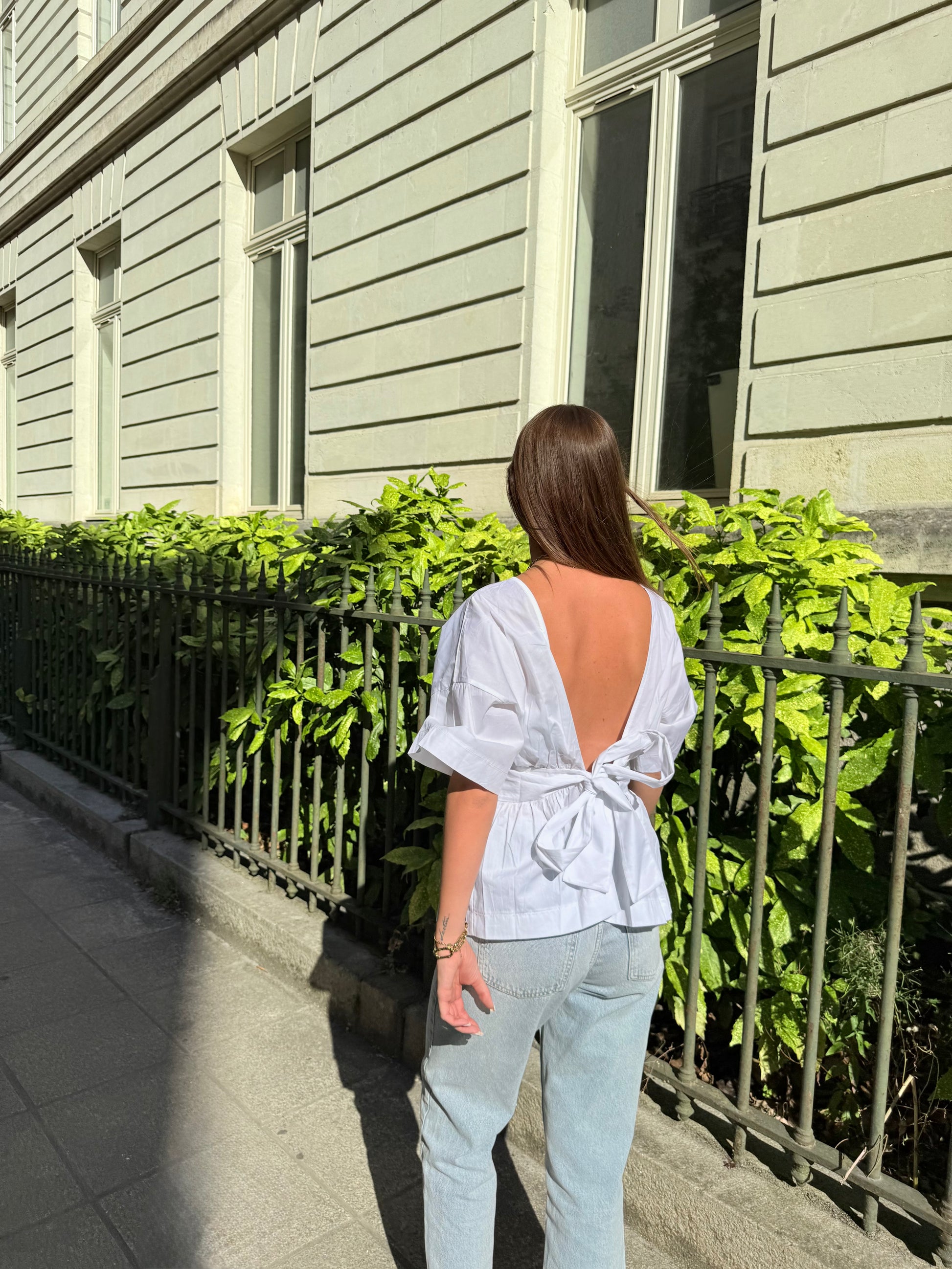 Blouse Maria blanche