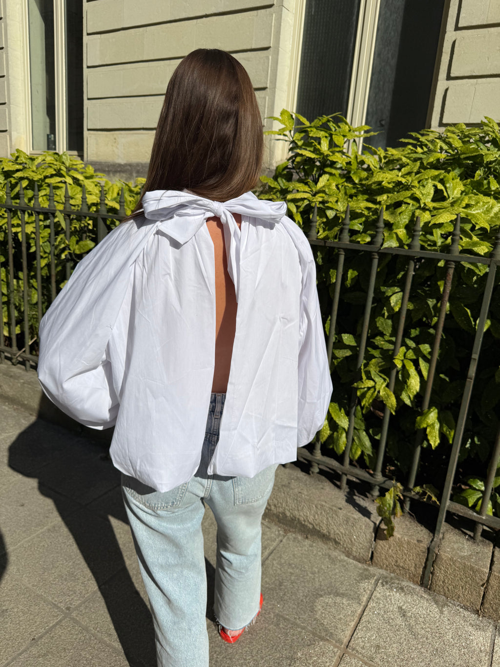 Blouse Olivia blanche