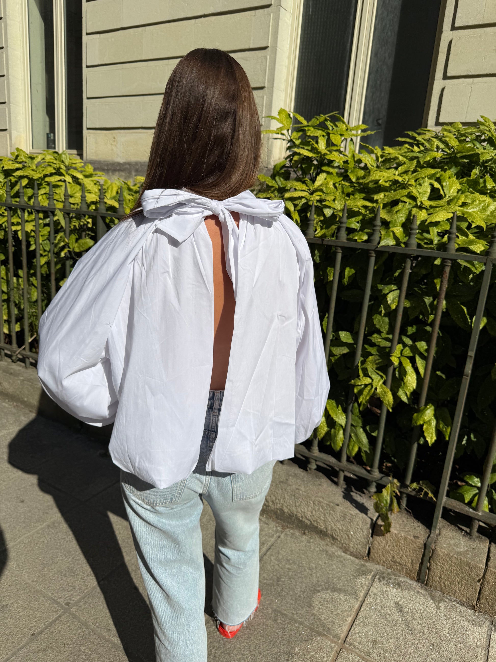 Blouse Olivia blanche