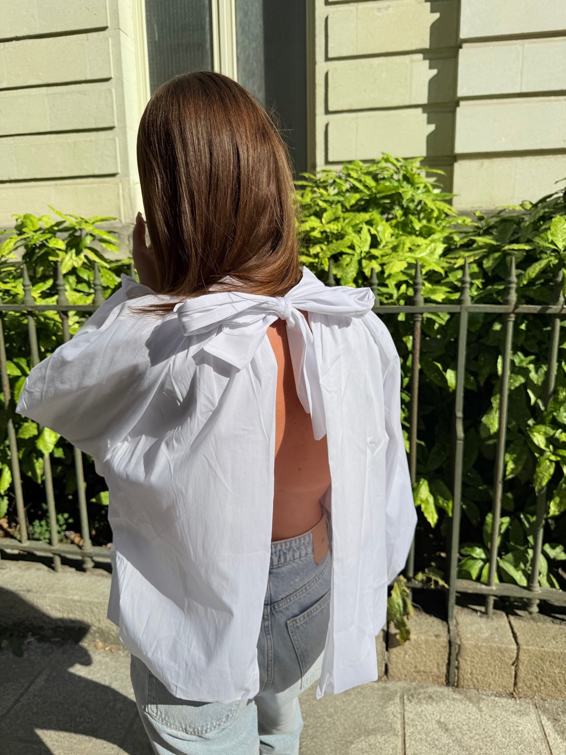 Blouse Olivia blanche