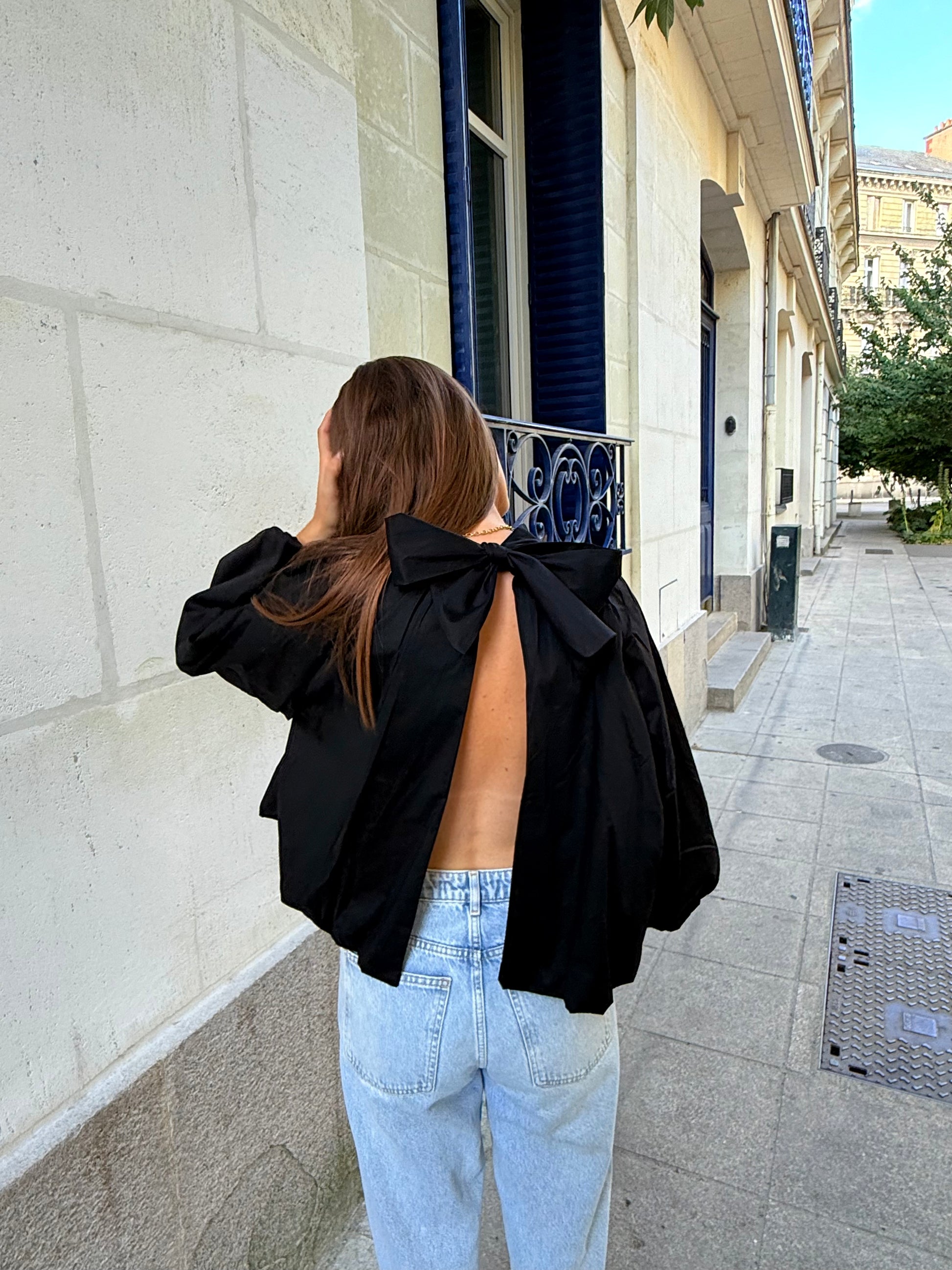 Blouse Olivia noire